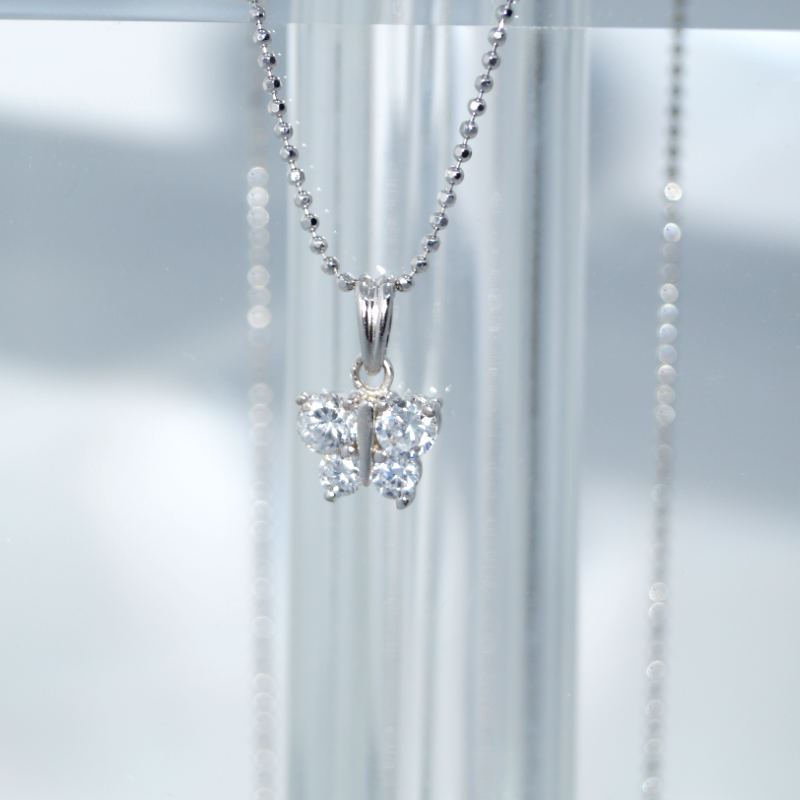 SF01302þCOLLIER PAPILLON BRILLANT