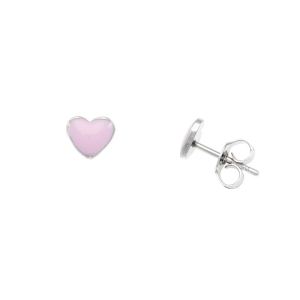 SX00838þBOUCLE POINT COEUR ROSE