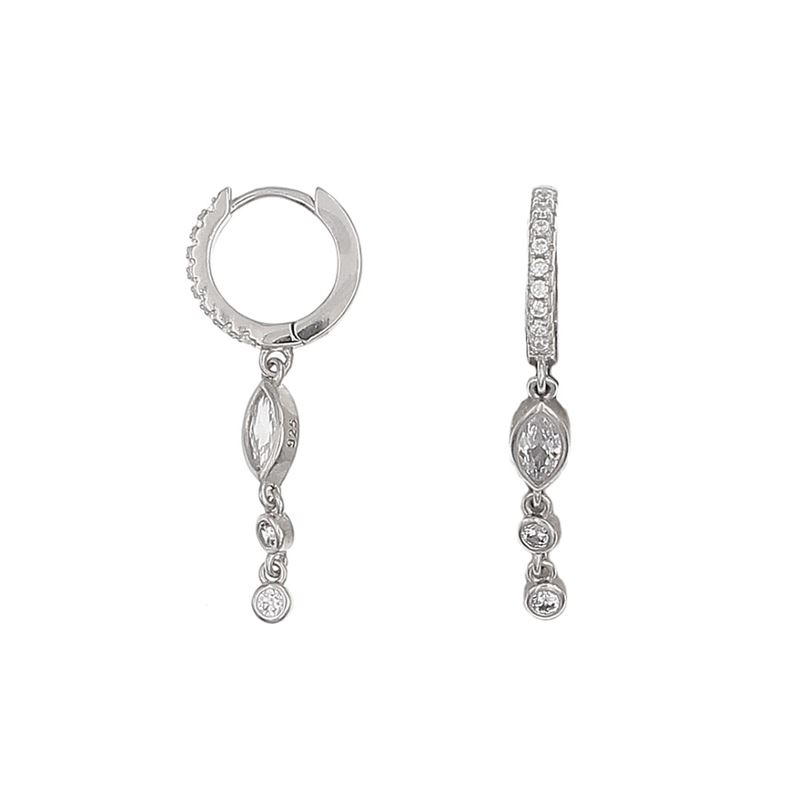 SX00845þBOUCLE MINI CREOLES MARQUISE