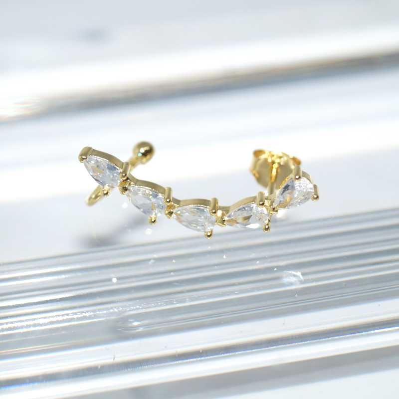 SX00887þBOUCLE SINGLE EAR CUFF DORE