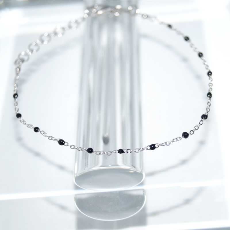 SX00969þBRACELET ROSARIO NOIR