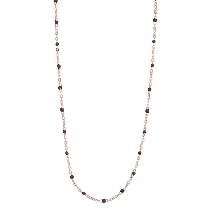SX00988þCOLLIER ROSARIO ROSE NOIR