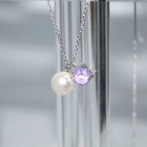 SX01026þCOLLIER CHARMS PERLE SWAROVSKI