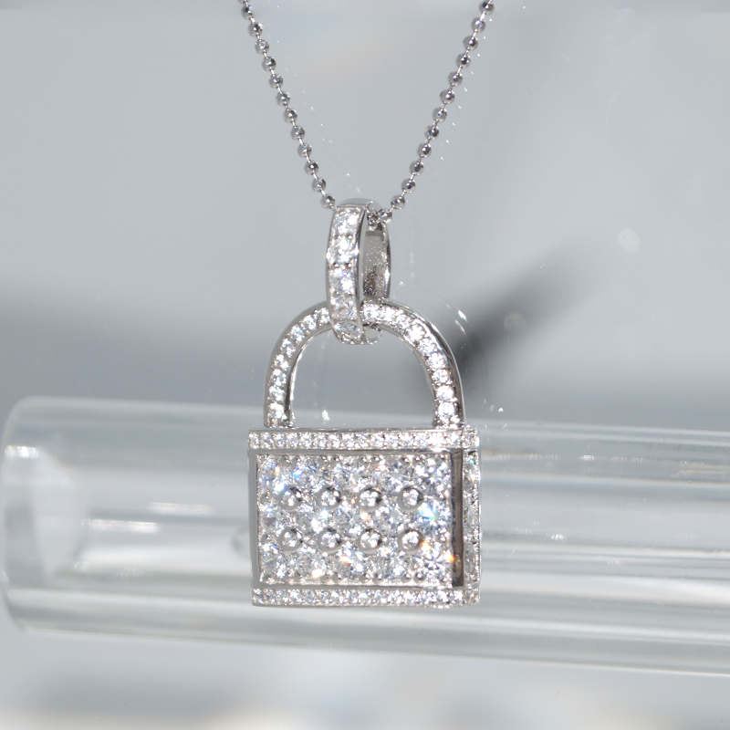 SL01033þSAUTOIR CADENA PAVE