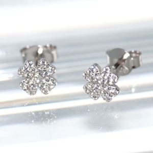 RI01241þBOUCLE PUCE TREFLE