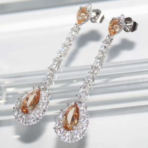 RI01280þBOUCLE GOUTTE AMBER