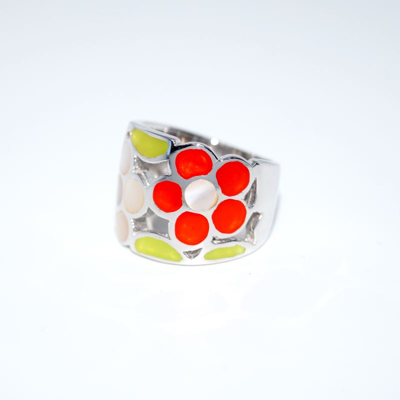 AS00390þBague Fleur Girly 52