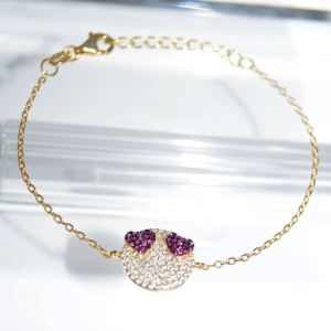 RI01404þBracelet Smiley Love Dore