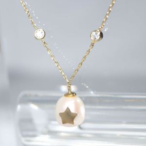RI01420þCollier Perle Stella Dore