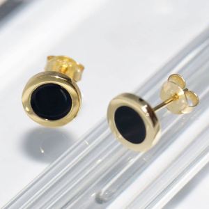 RI01489þBoucle Tondo Dore Nero