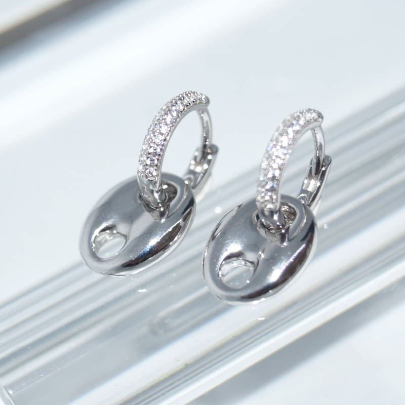 RI01582þBoucle Creoles Mini Grain De Cafe