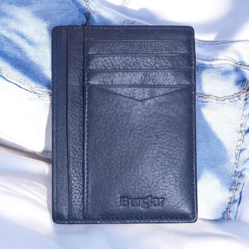 SB00190BþPorte Carte Cuir Uomo Richard Siena Bleu