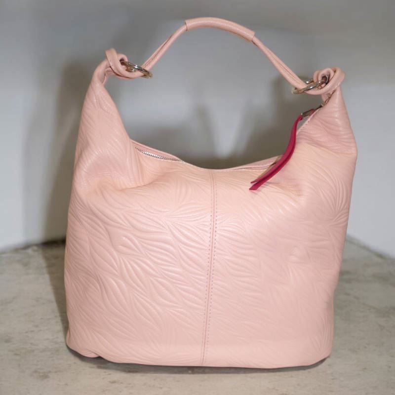 SB00207þSac Cuir Nuvola Leaf Rosa