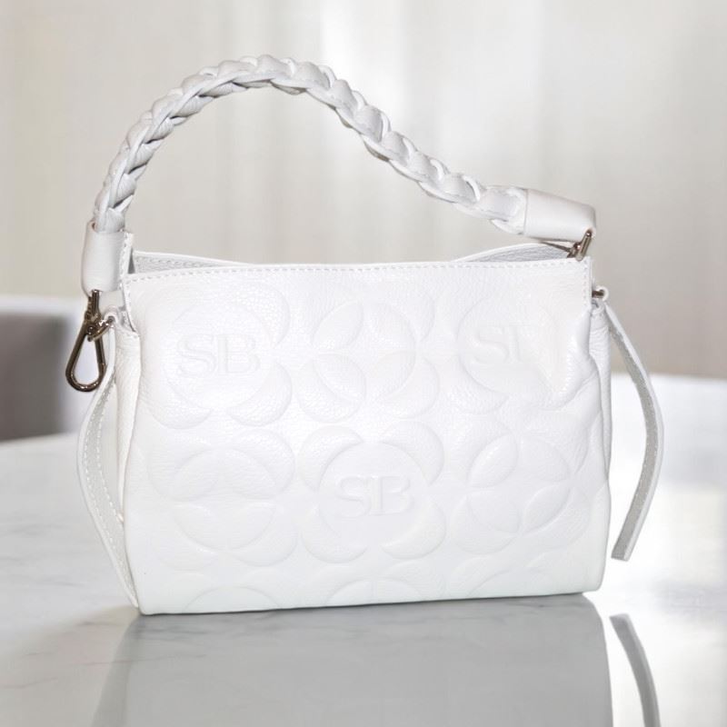 SB00223þSac Cuir Louise Chic Bianco
