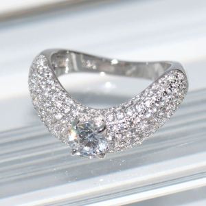 SL01076þBague Solitaire Dalia Pave