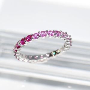 SL01166þBague Alliance Degrade Rose T54