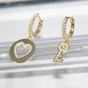 SL01276þBoucle Asym Coeur Clef Dore