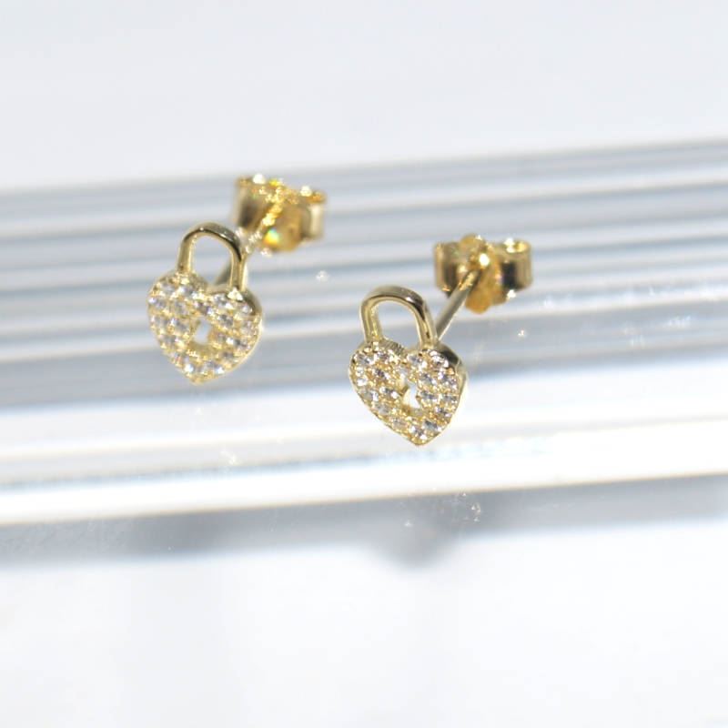 SL01289þBoucle Mini Cadena Dore Pave