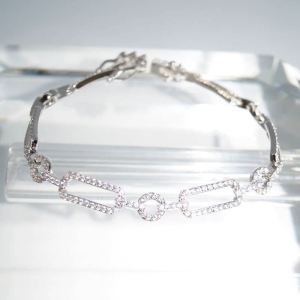 SL01418þBracelet Geometrique Pave