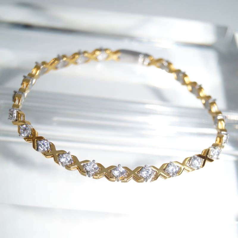 SL01442þBracelet Tennis X Dore