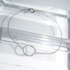 SL01457þBracelet Tondo Pave