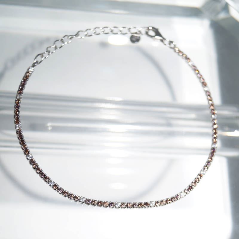SL01474þBracelet Tennis Chocolat