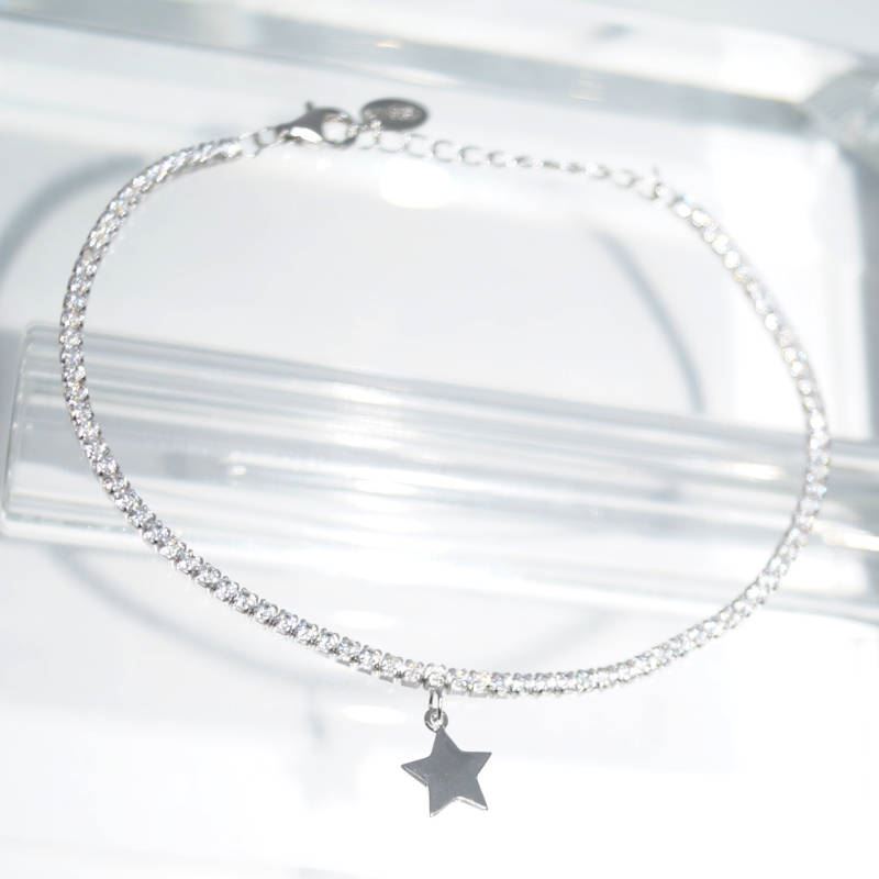 SL01483þBracelet Tennis Charms Etoile