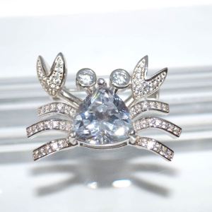 SL01495þBroche Crabe