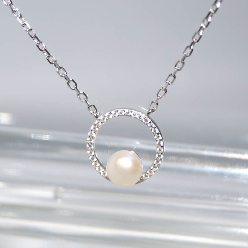 SL01541þCollier Tondo Perle Naturelle 