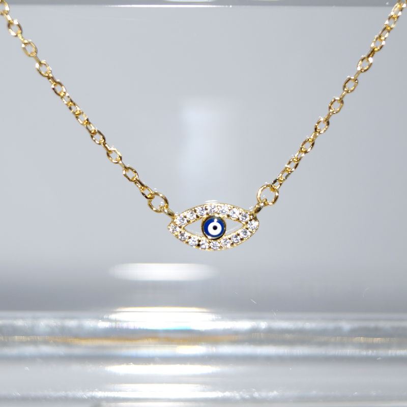 SL01555þCollier Mini Oeil Dore