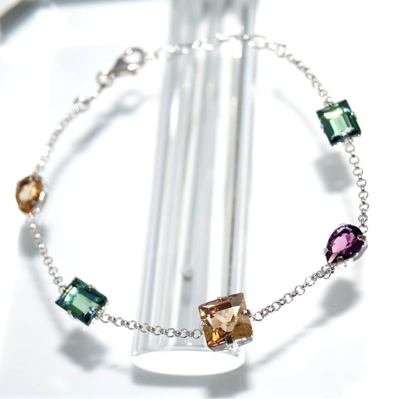 SX01149þBracelet Multiforme Multicolore Swarovski Terra