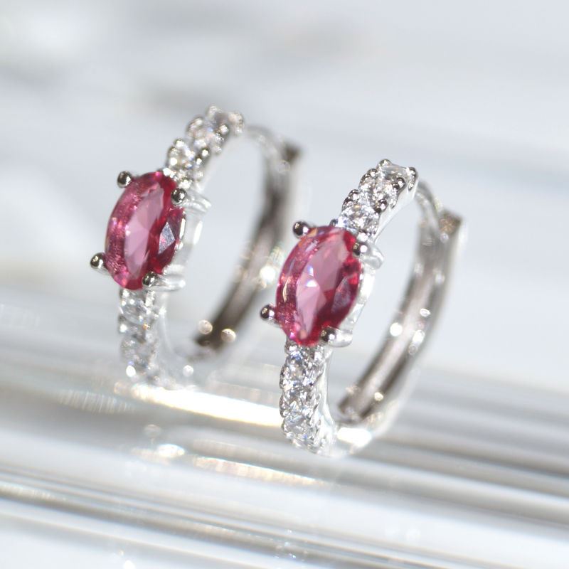 SX01220þMini Creoles Astral Rose