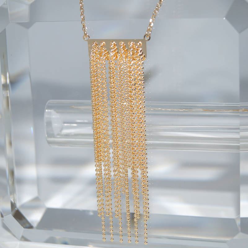 SX01300þCollier Brume Lumineuse Dore