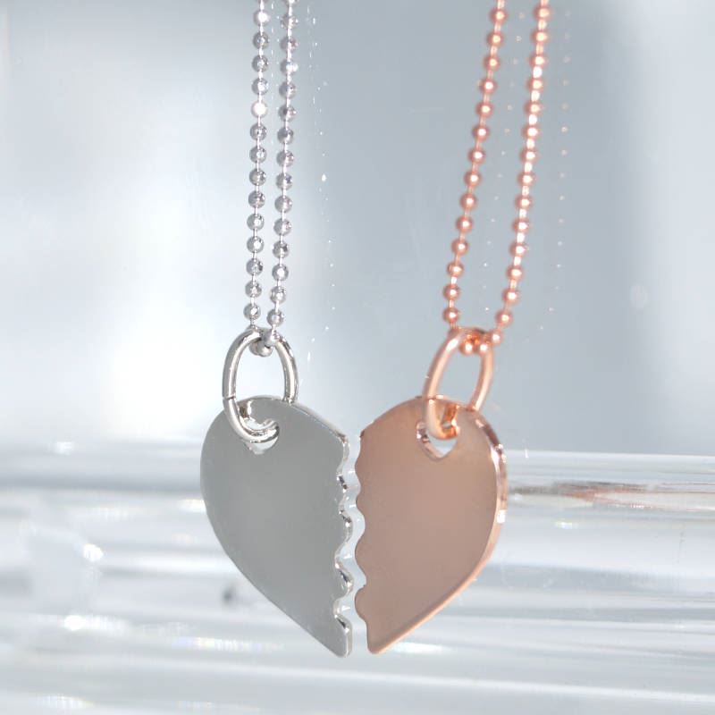 SX01332þCollier Coeur Duo Eternel
