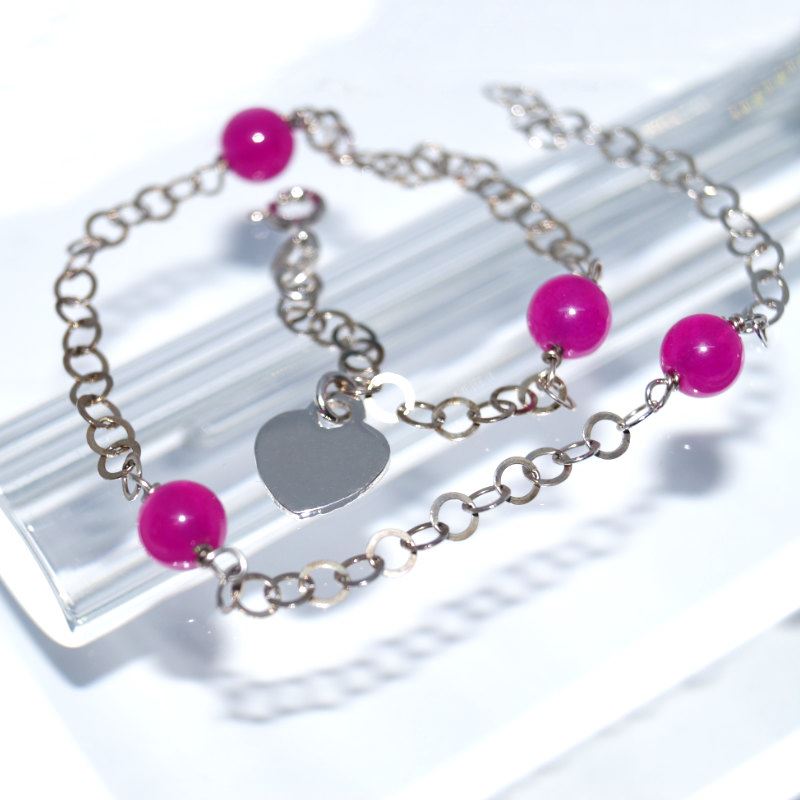 VE008251þChaine De Cheville Assorti Argent