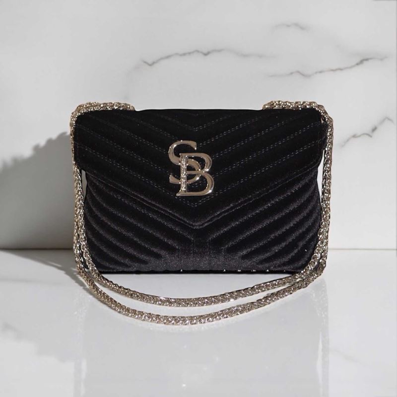 SB00237þSac Cuir Kate Velours Noir