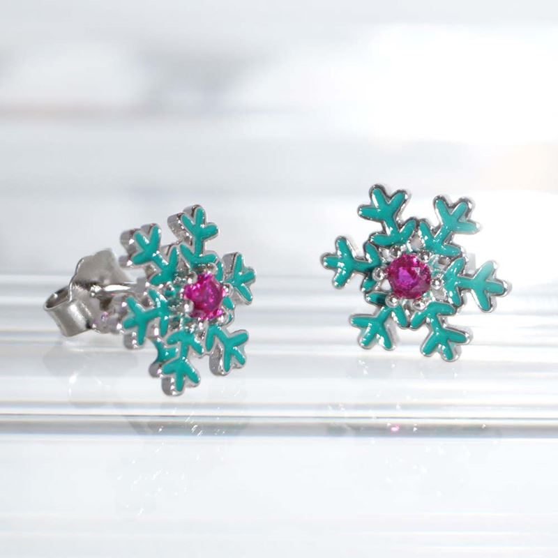 SL01710þBoucle Flocon de Neige Email