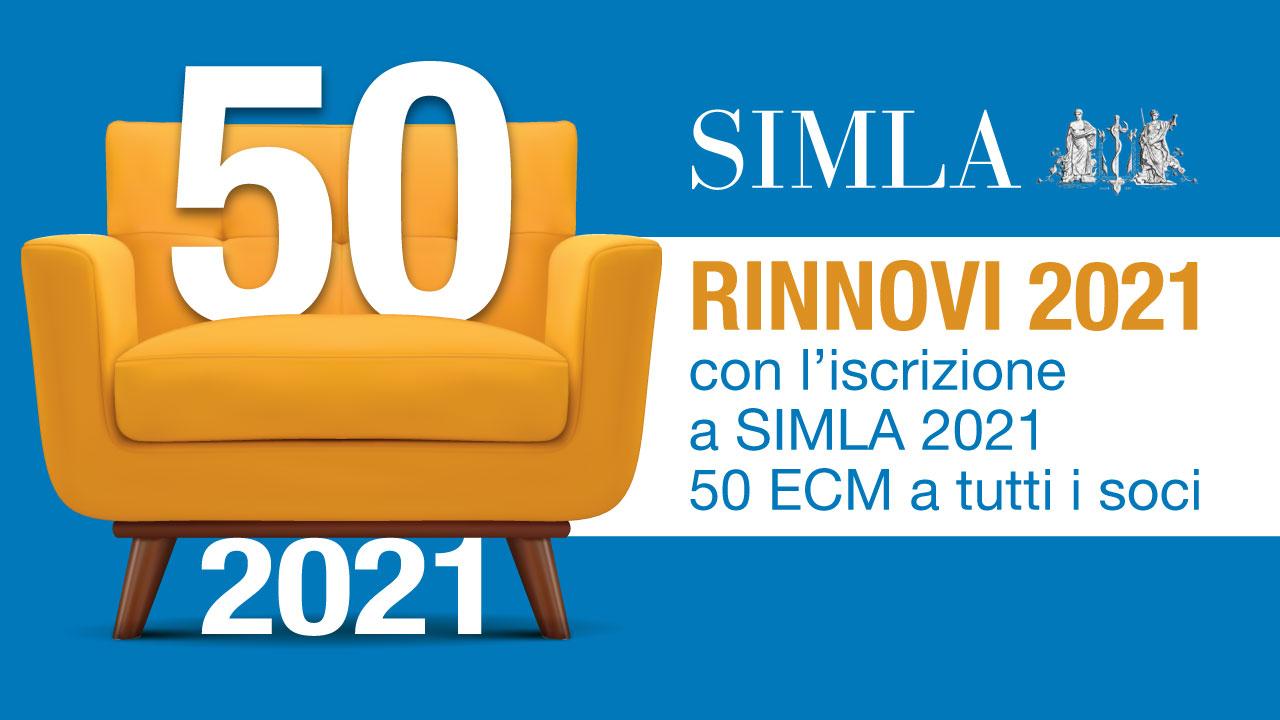 Con L'iscrizione A Simla 2021 50 Ecm A Tutti I Soci - Simla 720_x_1280_jpg