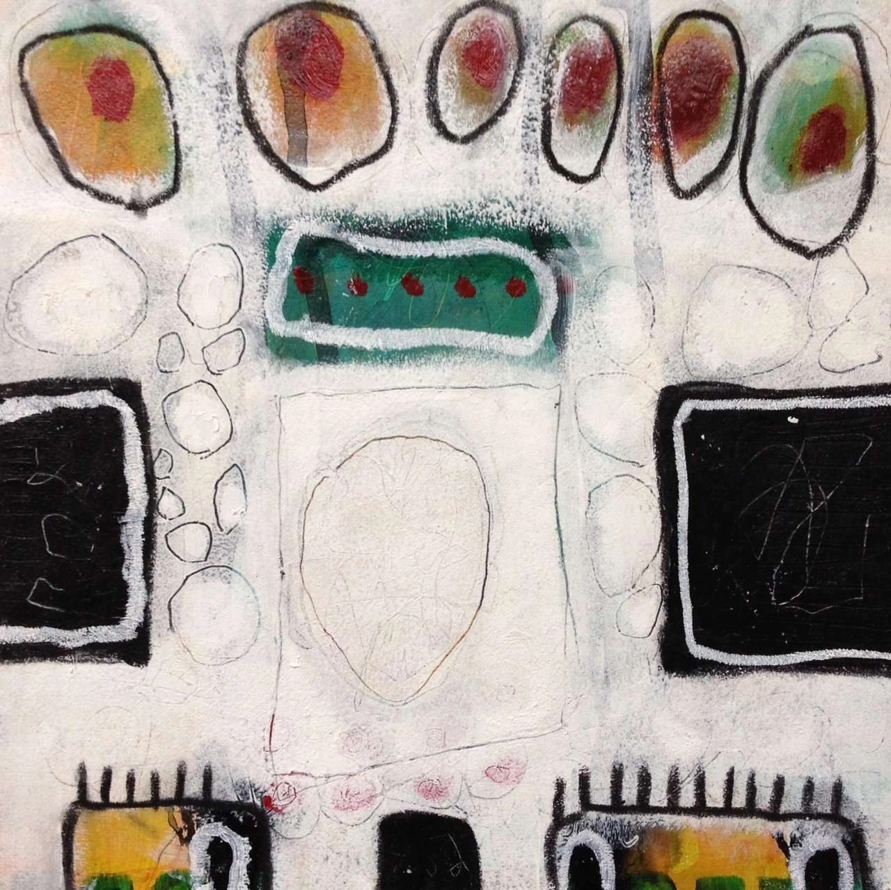 Painting: Snow in July