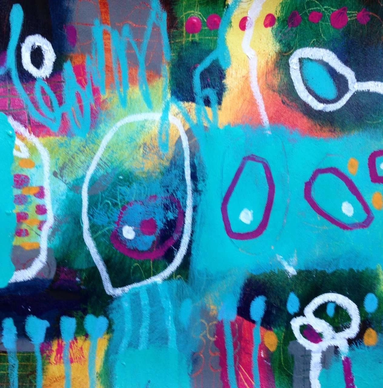 Painting: Fire in the Night