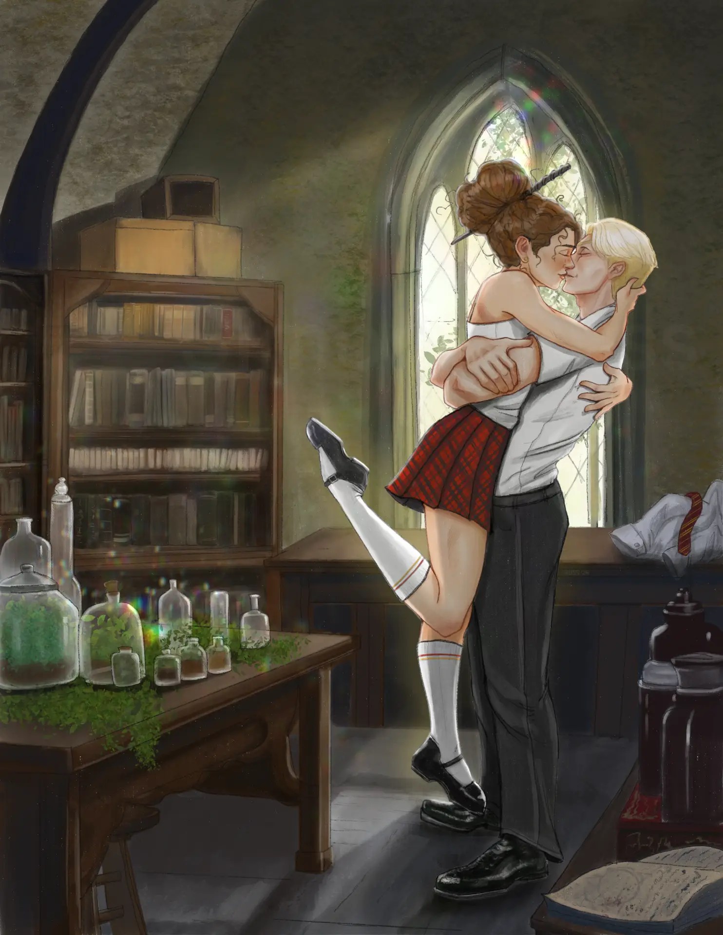 Potions Lab Kiss