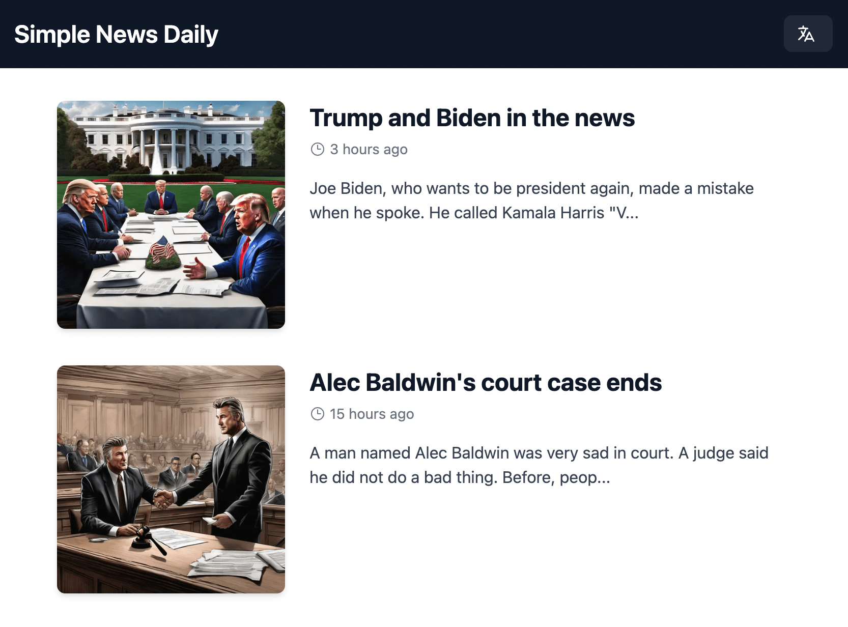 English - Simple News Daily