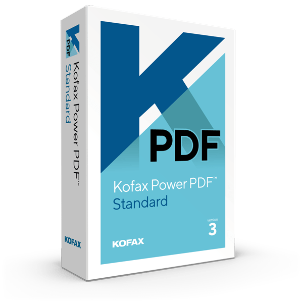 Kofax Power PDF Standard