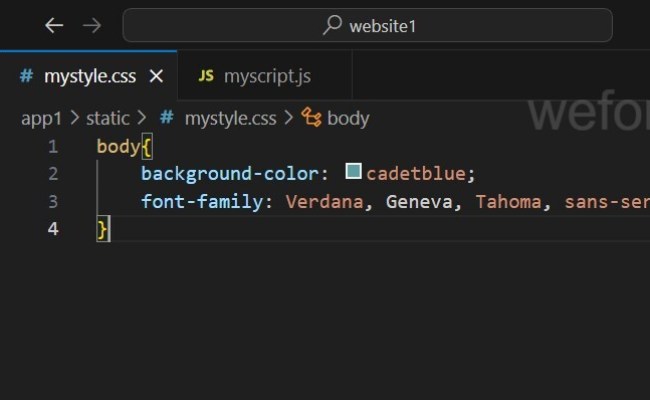 Managing Static Files In Django Projects