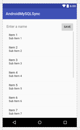 Android Sync SQLite Database with Server using PHP and MySQL