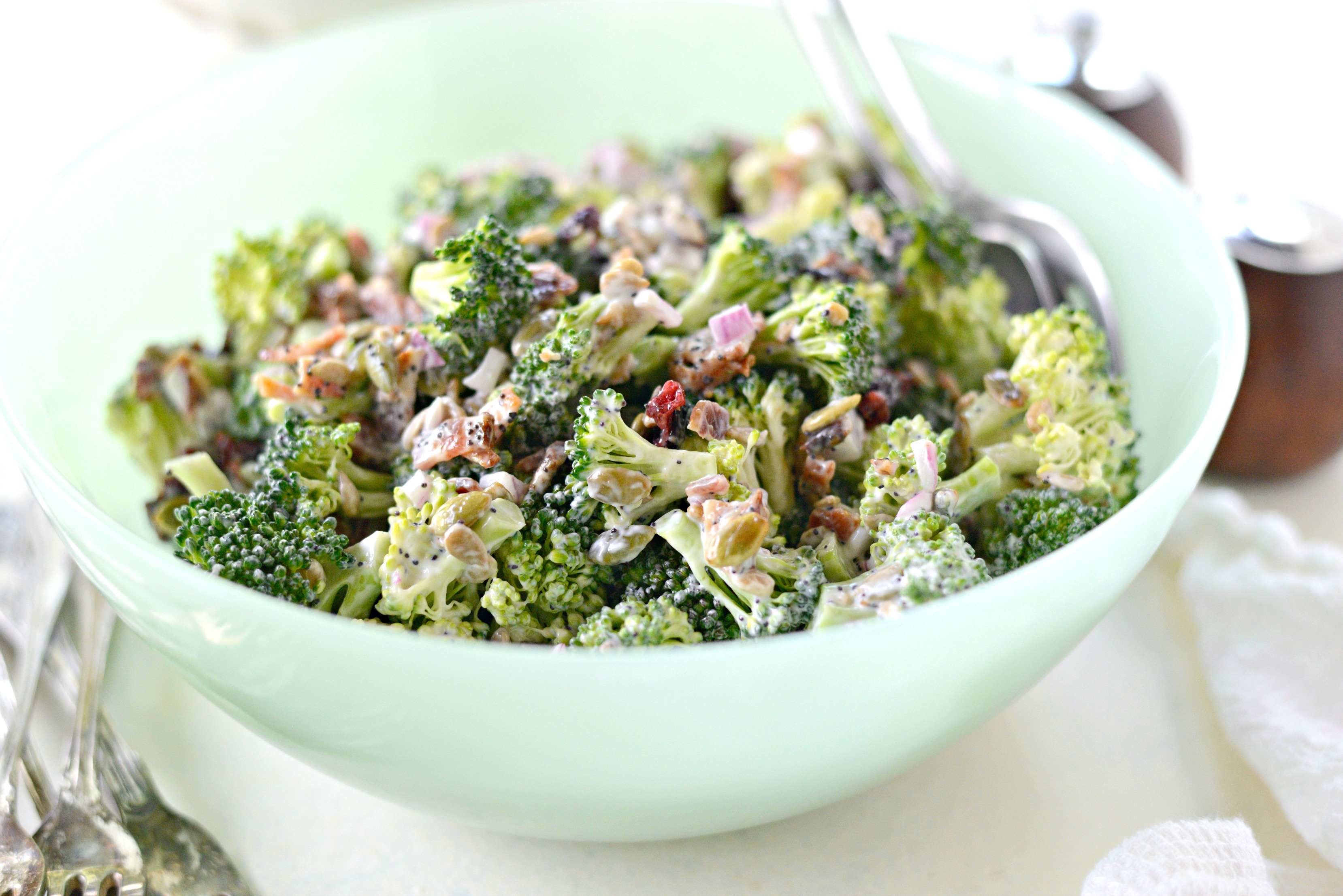 Simply scratch broccoli crunch salad