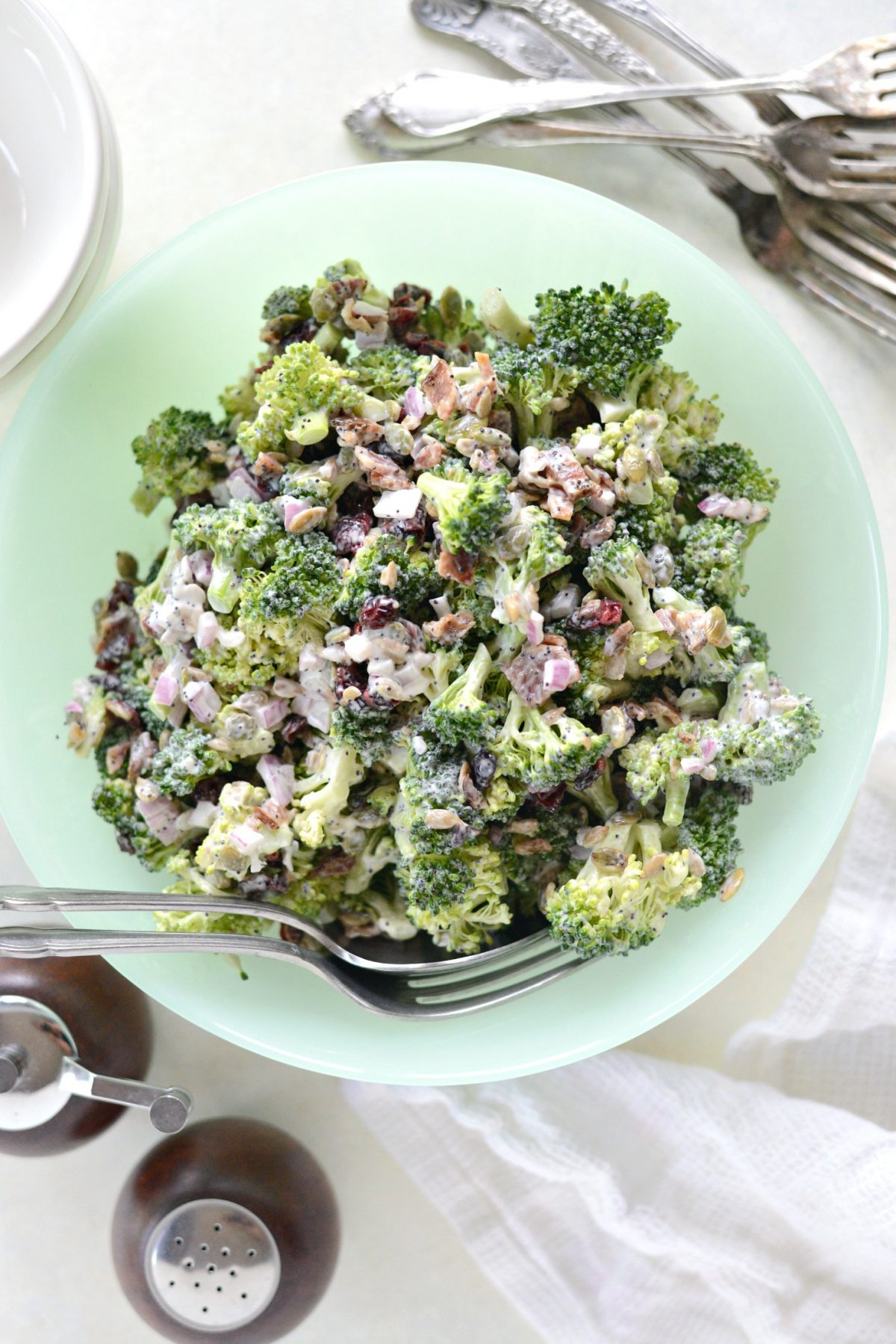 Broccoli crunch salad