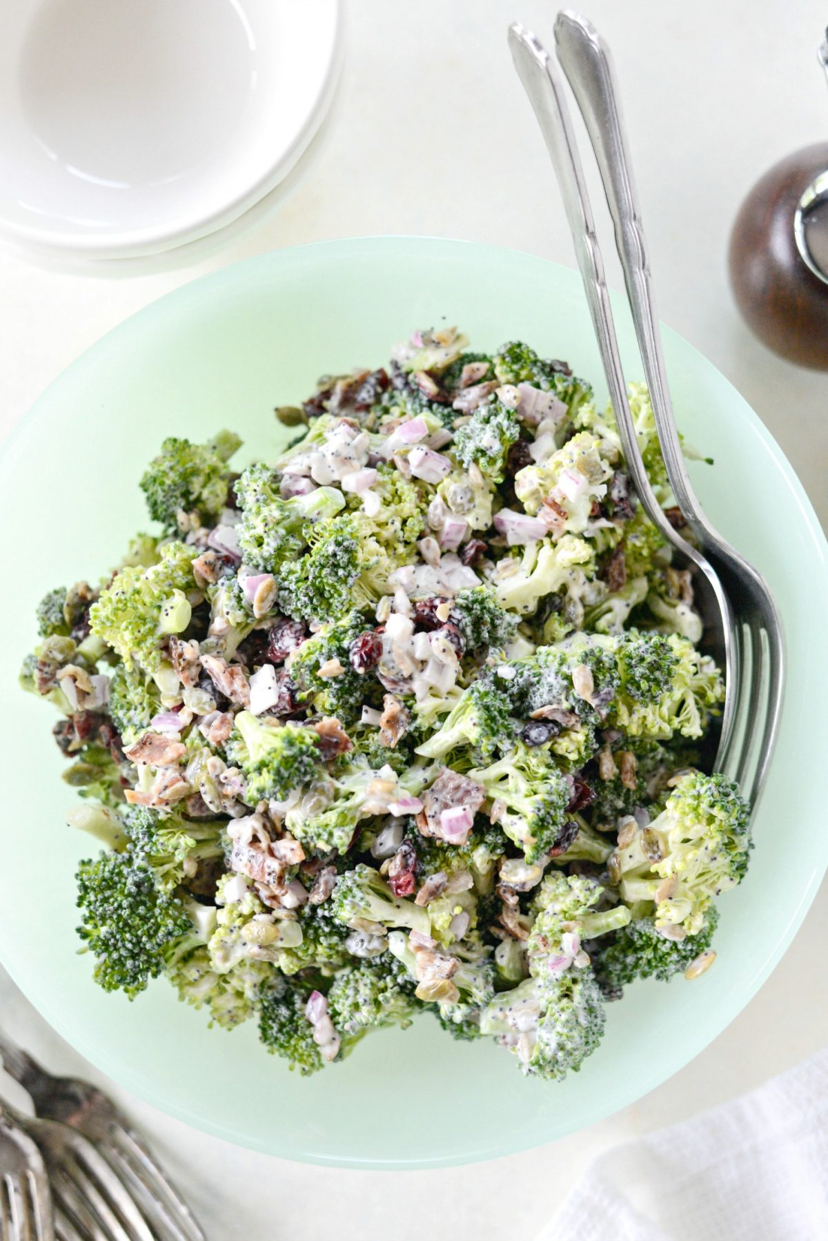 Broccoli crunch salad