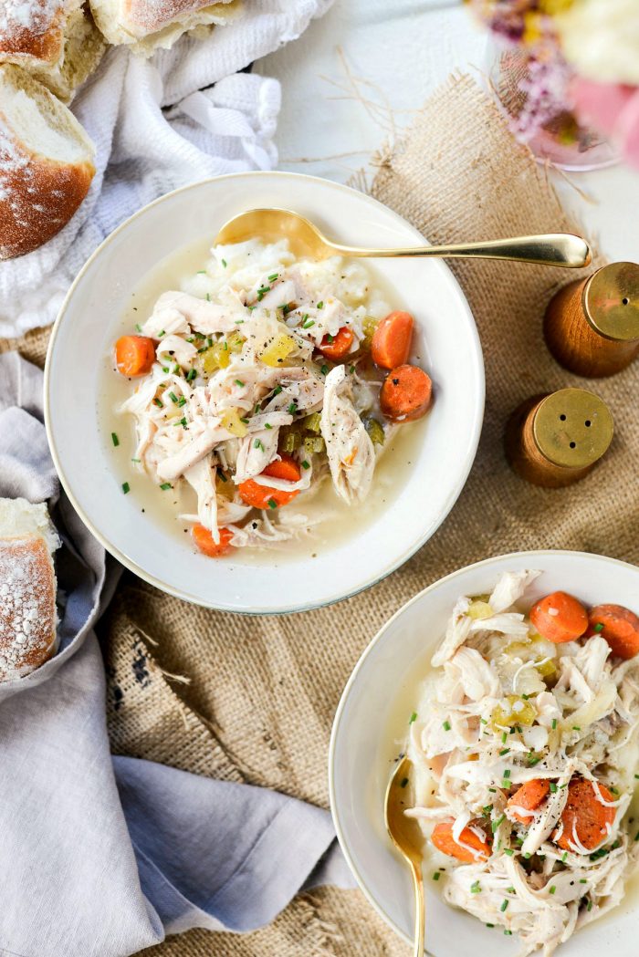 Slow cooker chicken and vegetables
