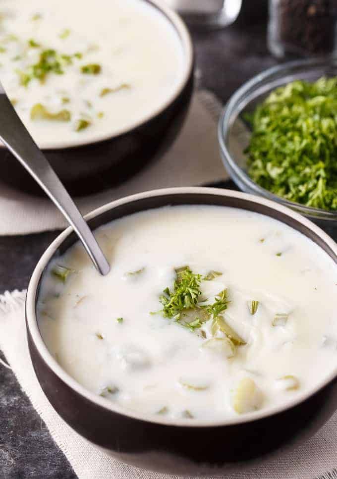 Cream of celery soup